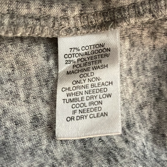 Loft, off the shoulder Fleece top, Small - Picture 5 of 6